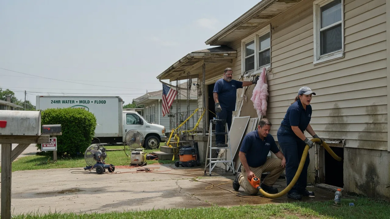 Water Damage Repair in New Eagle, PA near me